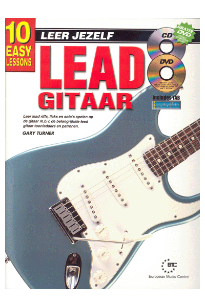 LEER JEZELF LEAD GITAAR Lesmethode voor Lead gitaar met CD en DVD